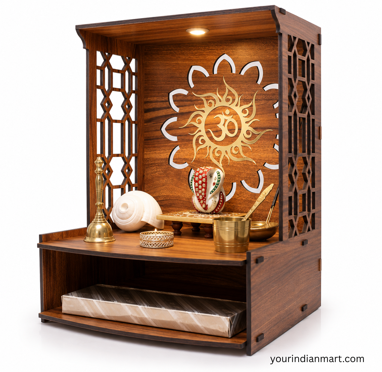Small Pooja Mandir for Home Temple Setup