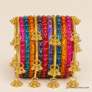 Bridal Festive Bangles Set for Traditional Styling