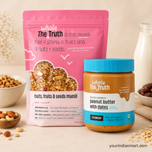 The Whole Truth Muesli and Peanut Butter Selection