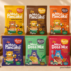 Slurrp Farm Millet Snacks and Pancake Mix