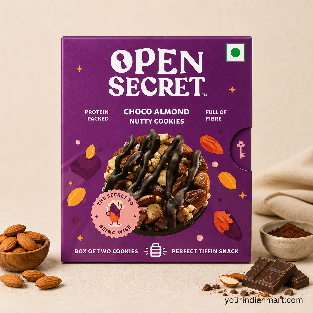Open Secret Nut Cookies for Better Snacking