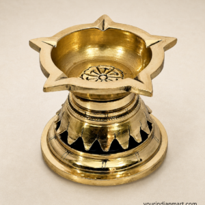 Traditional Brass Diya Set of 5 for Home Puja