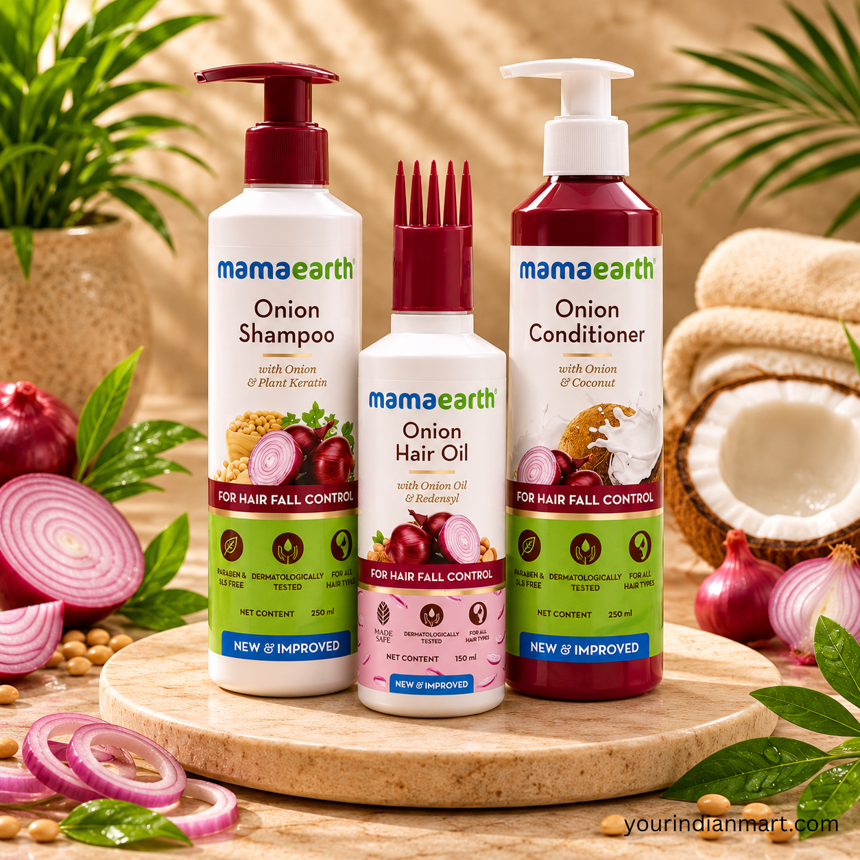 Mamaearth Onion Hair Oil Selection - Image 2