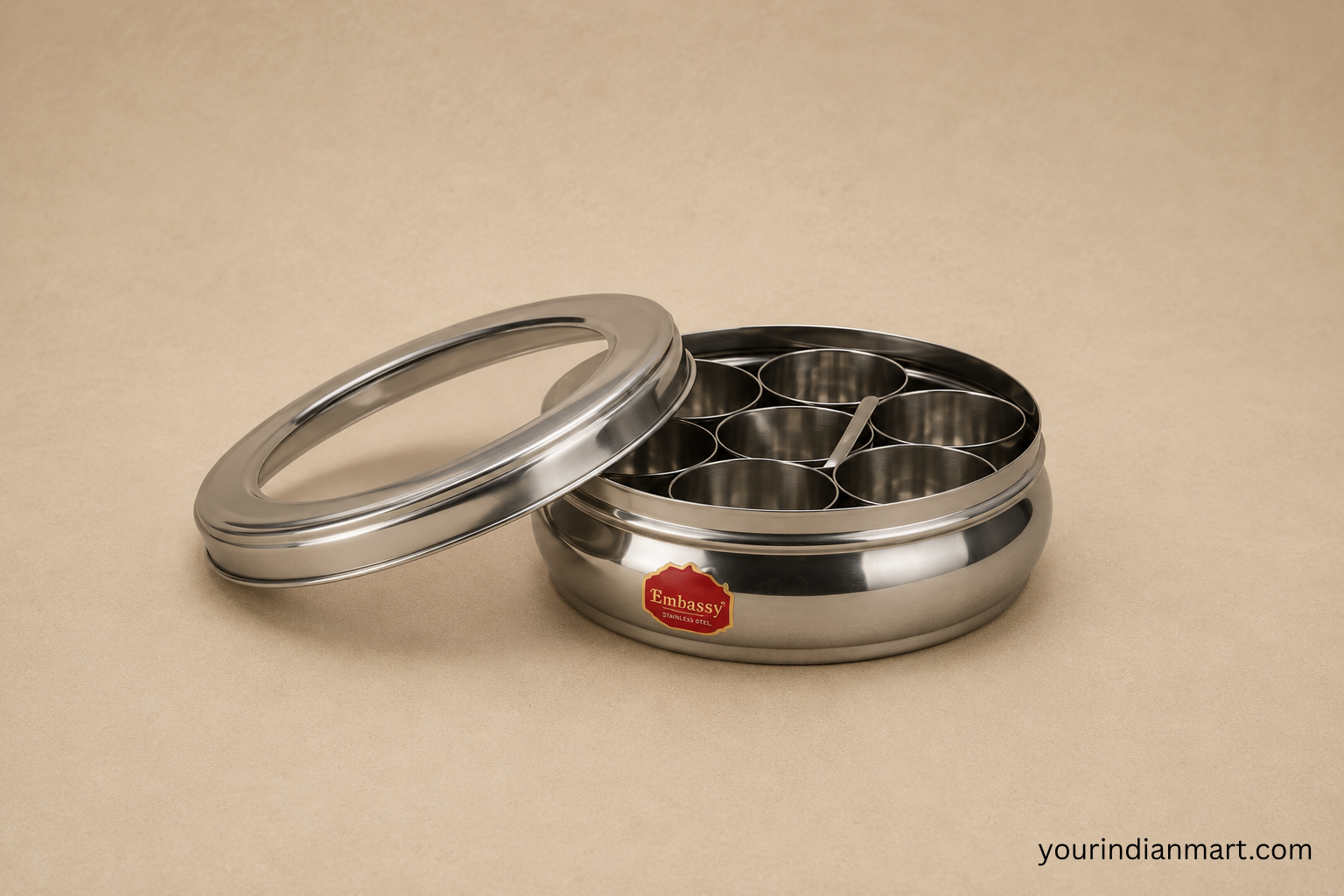 Masala Dabba Spice Box for Indian Kitchen Storage - Image 3