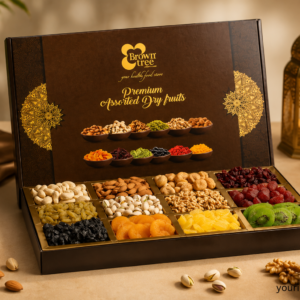 Dry Fruit and Dates Gift Pack for Pantry and Gifting