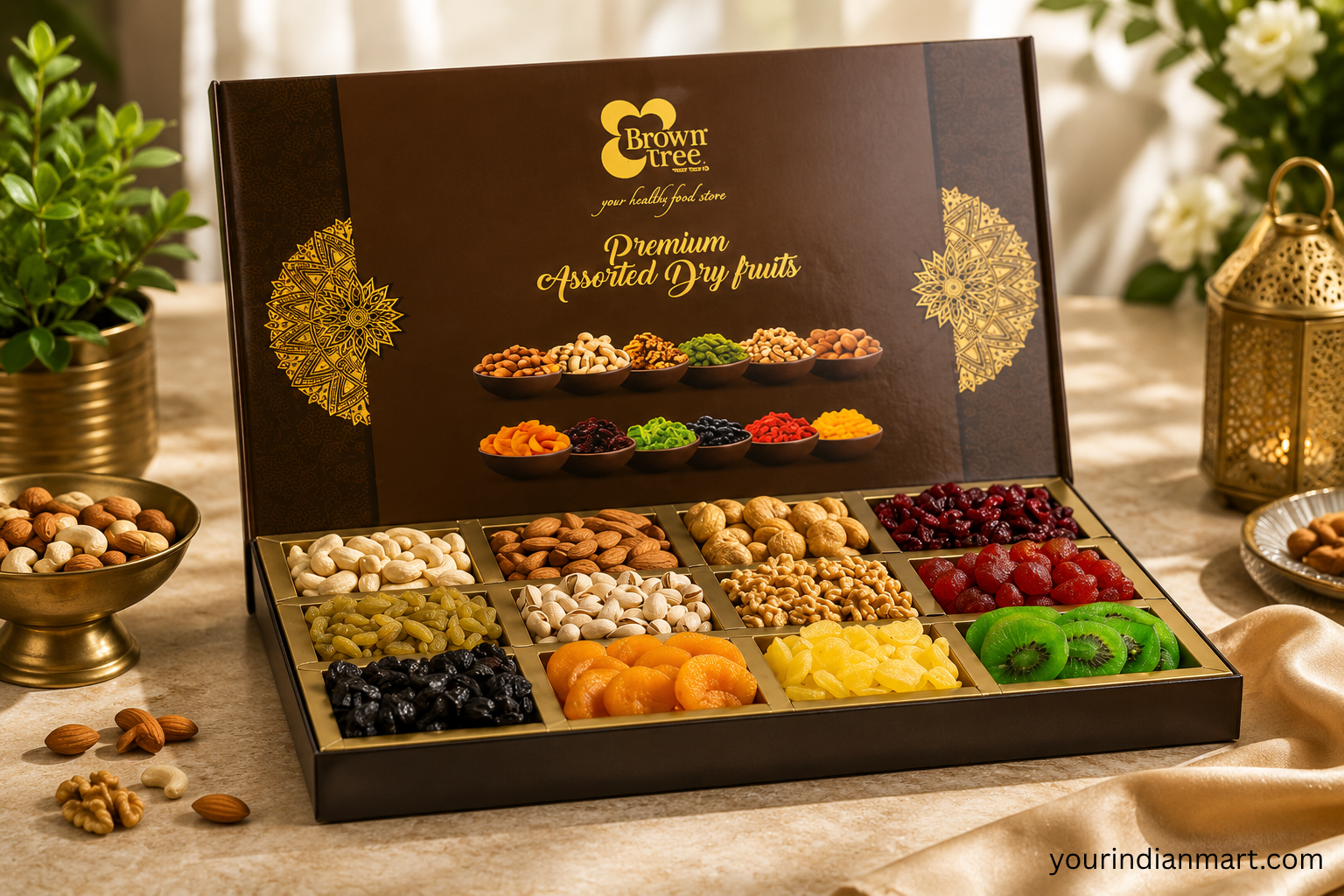 Dry Fruit and Dates Gift Pack for Pantry and Gifting - Image 2