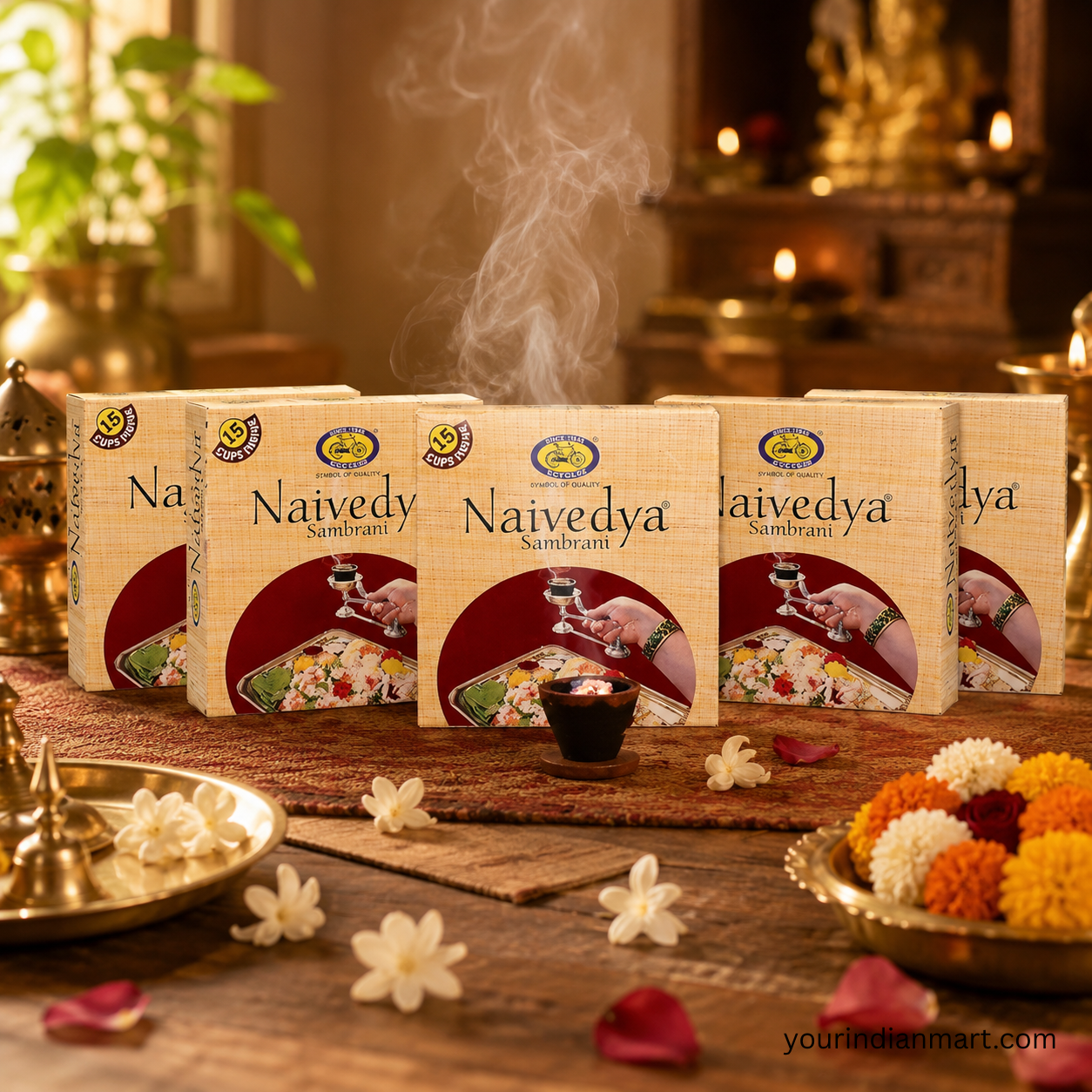 Camphor and Dhoop and Sambrani Kit for Home Puja and Festive Use - Image 2