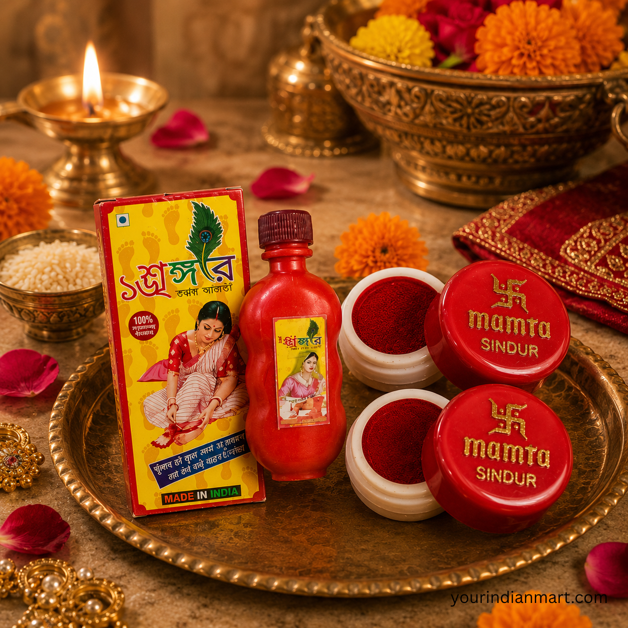 Festive Bindi and Sindoor Pack for Traditional Wear - Image 2