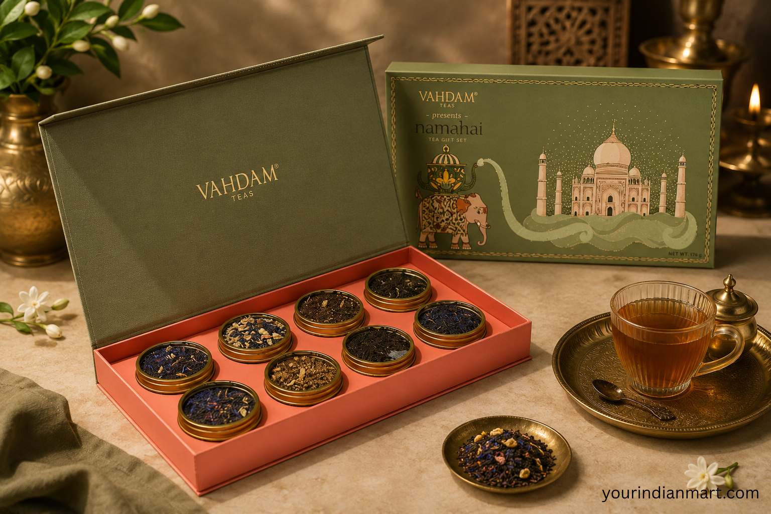 Vahdam Premium Masala Chai Gift Tin - Image 2