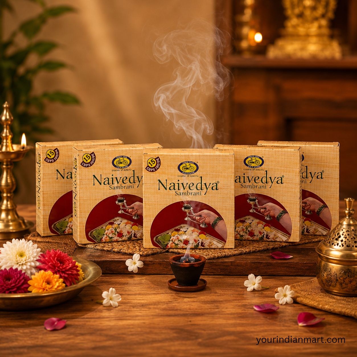 Camphor and Dhoop and Sambrani Kit for Home Puja and Festive Use - Image 3
