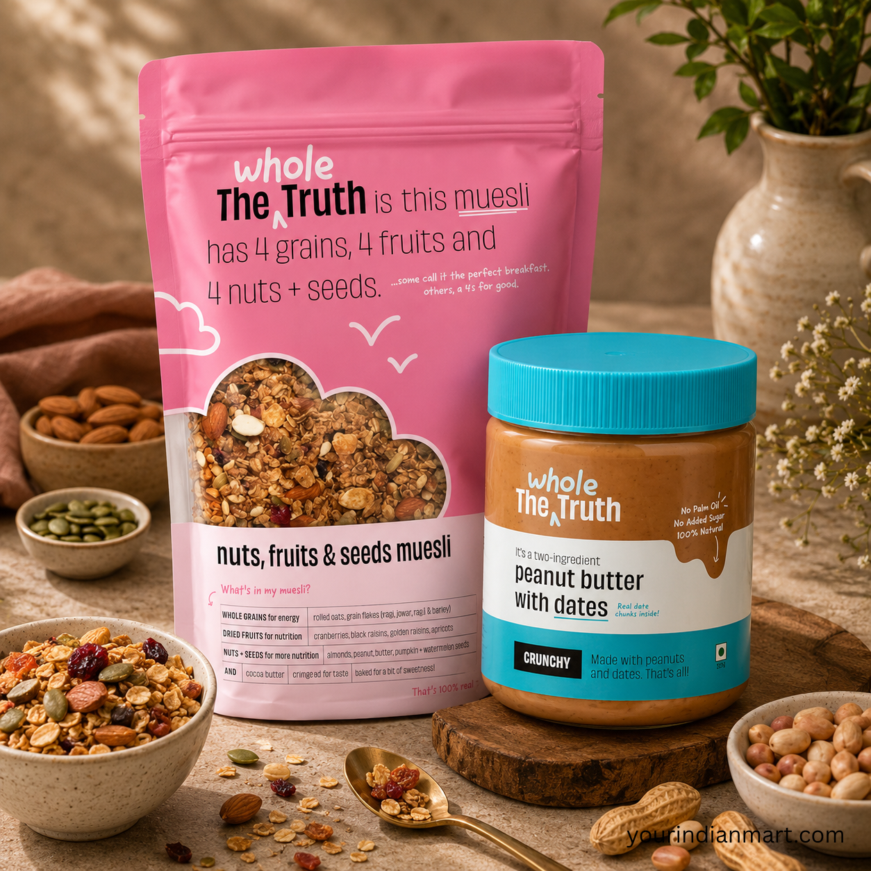 The Whole Truth Muesli and Peanut Butter Selection - Image 3