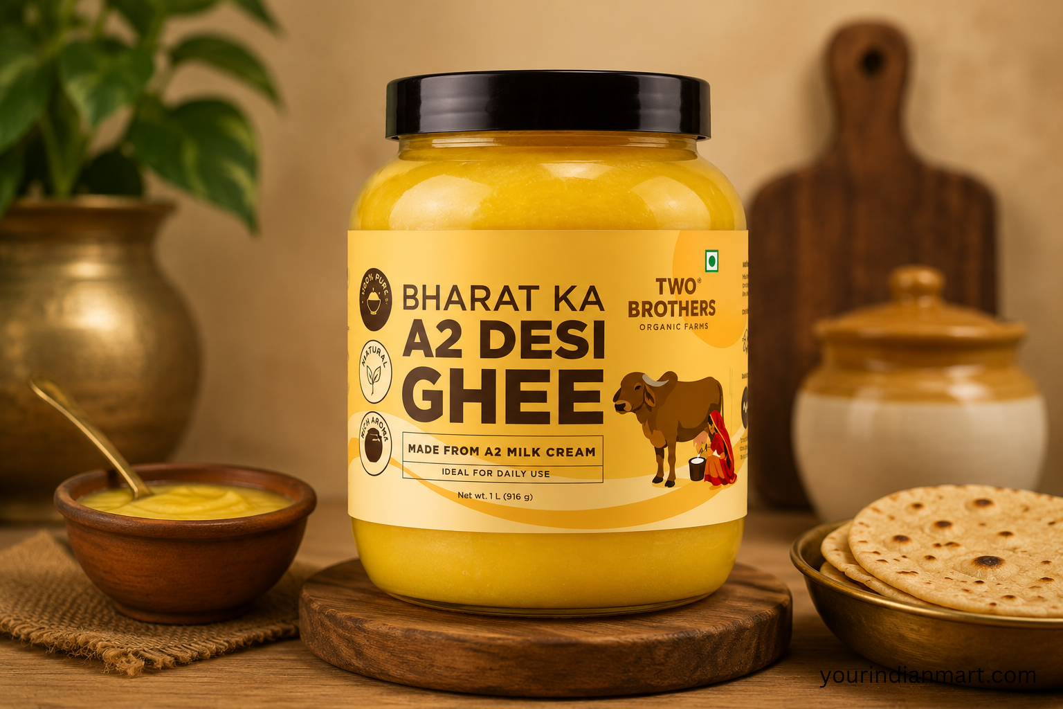 Premium A2 Ghee for Everyday Indian Cooking