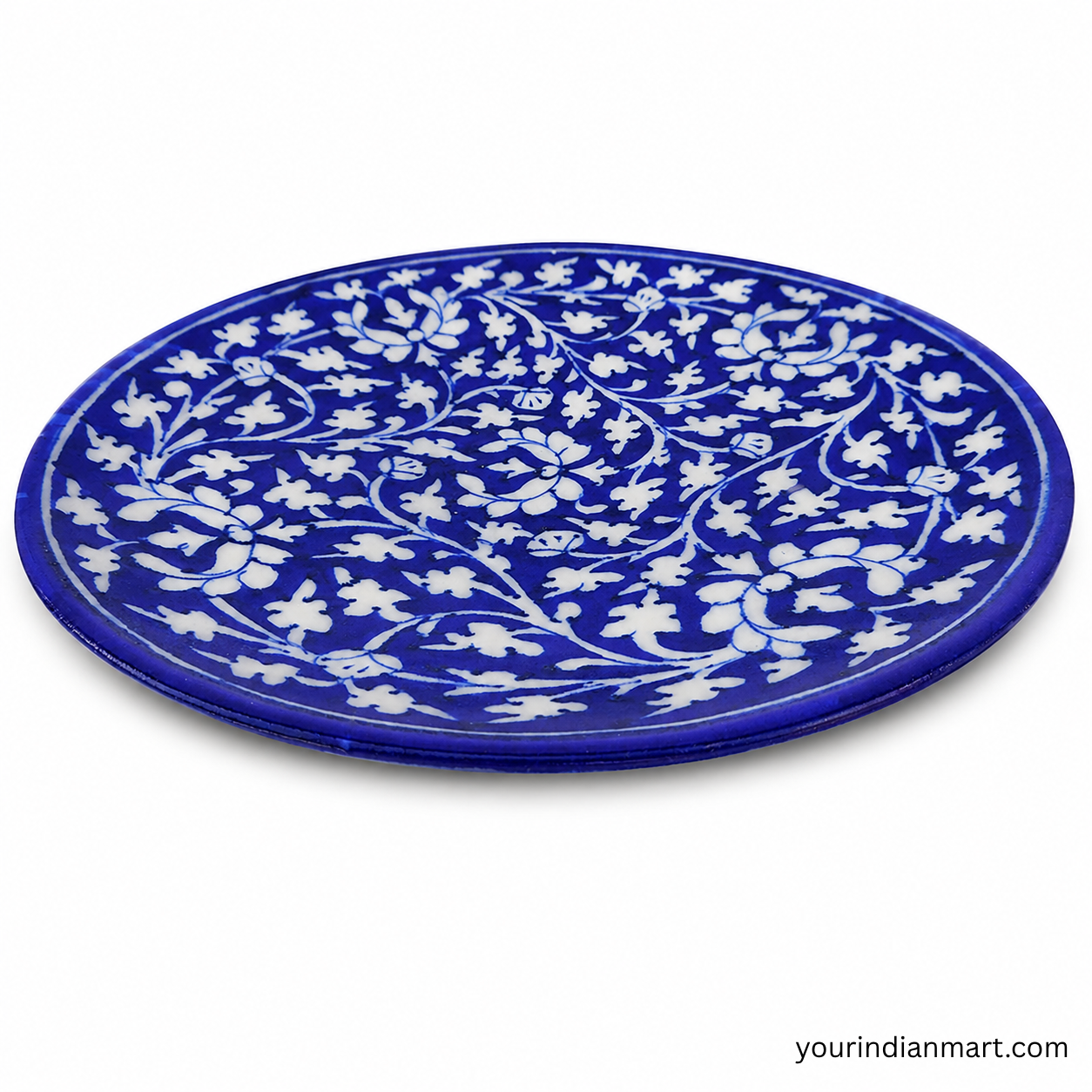 Jaipur Blue Pottery Accent Piece for Home Decor