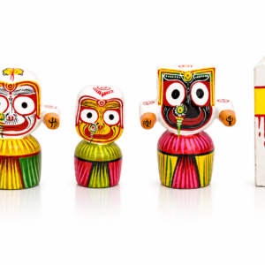 Lord Jagannath, Balabhadra, Maa Subhadra & Sudarshan Chakra Set