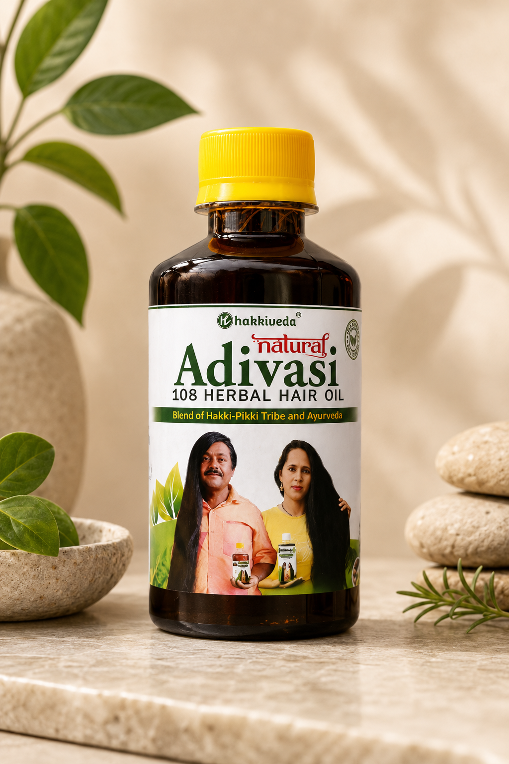 Hakiveda 108 Herbal Ayurvedic Hair Oil - Image 3