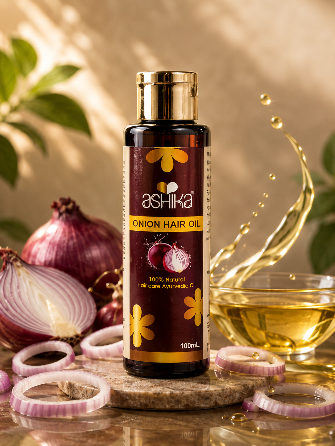 Ashika Ayurvedic Onion Hair Oil