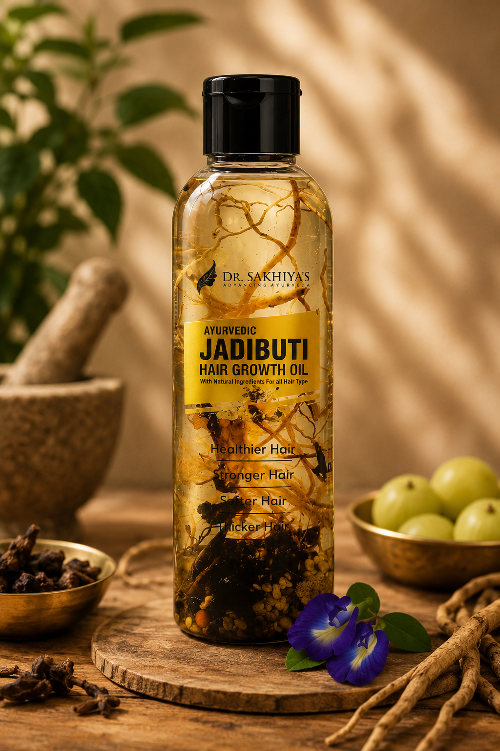 Dr. Sakhiya's Ayurvedic Jadibuti Hair Oil