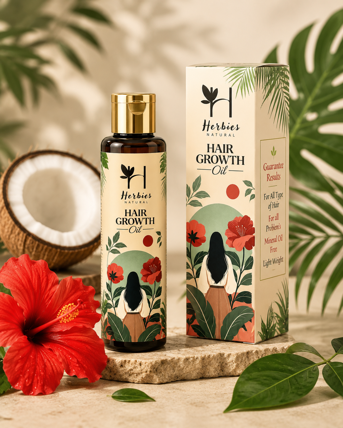 Herbies NATURAL Rosemary Hair Oil