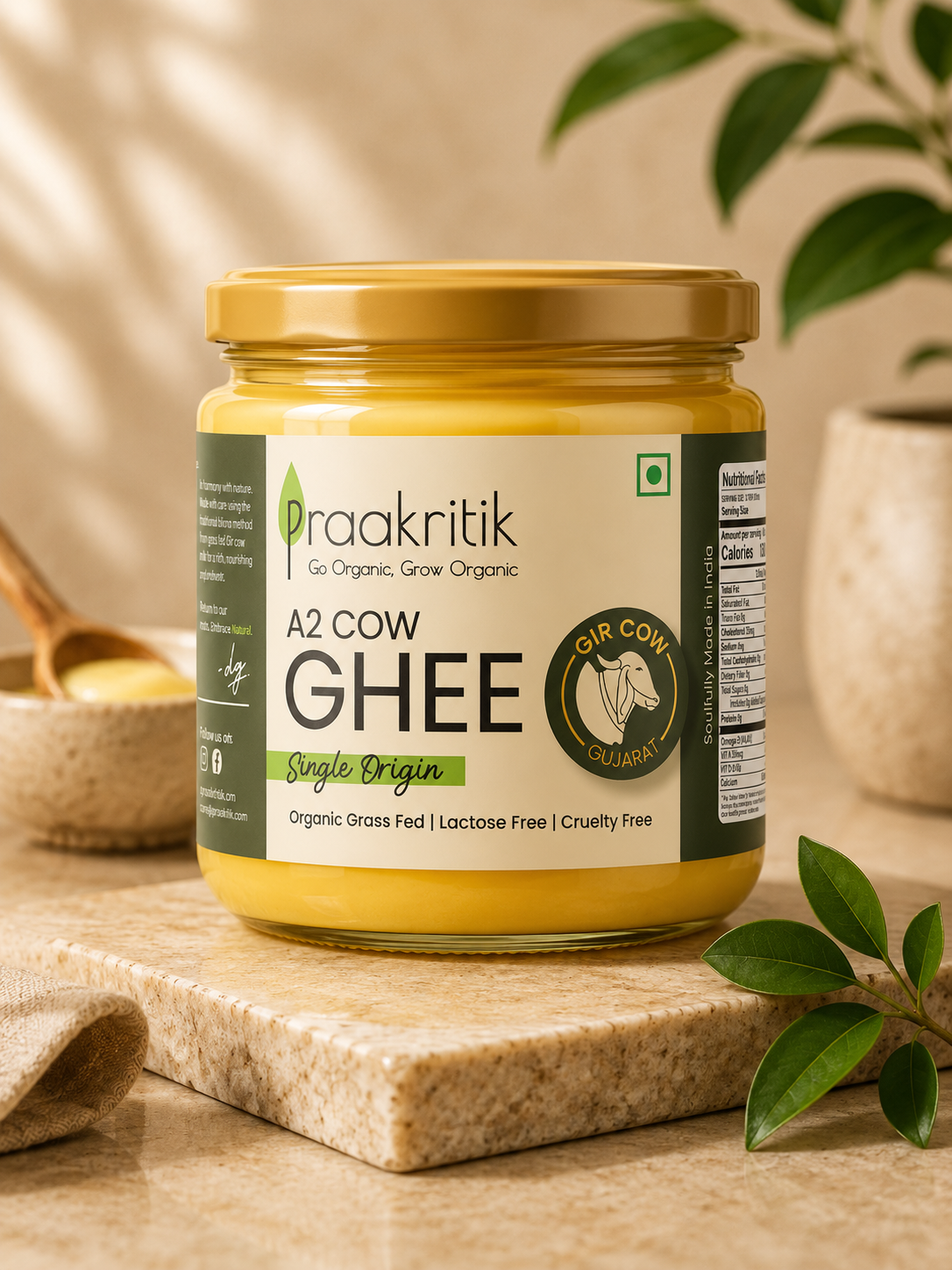 Praakritik Desi Gir Cow A2 Ghee - Image 3