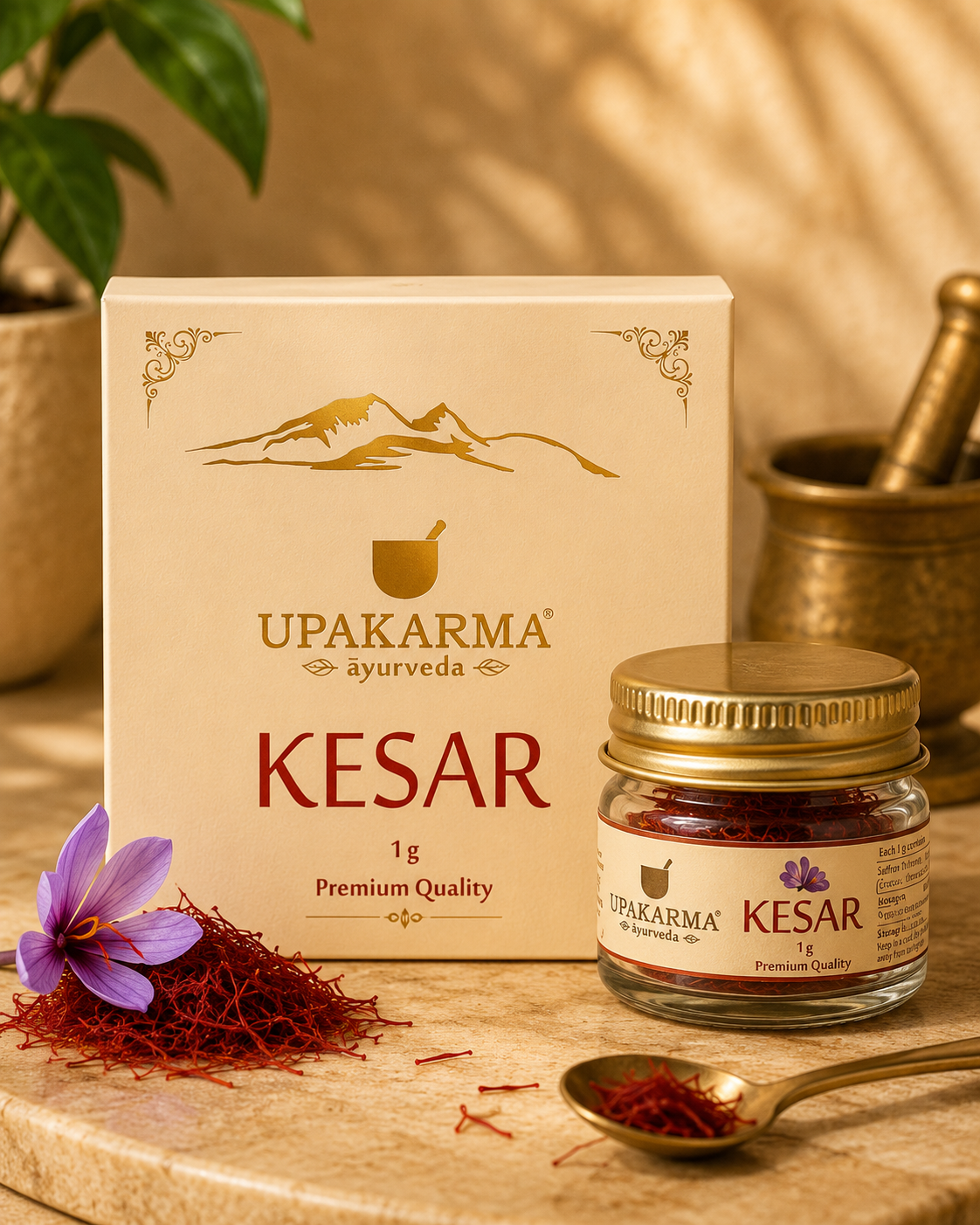 UPAKARMA Kashmiri Kesar Saffron - Image 2