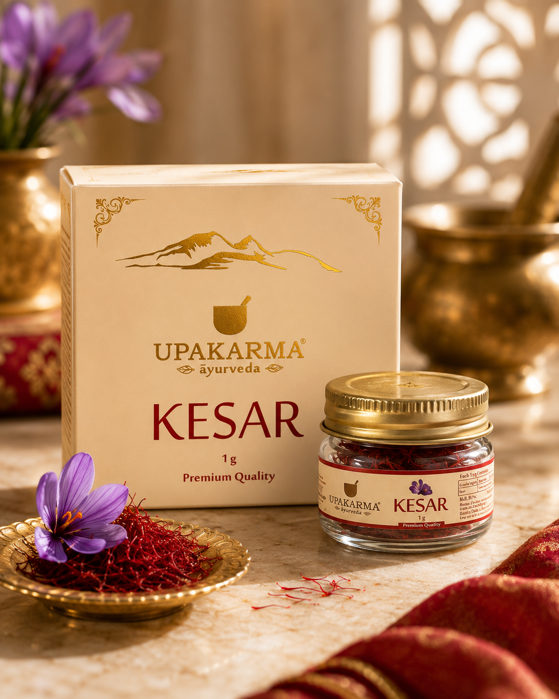 UPAKARMA Kashmiri Kesar Saffron - Image 3