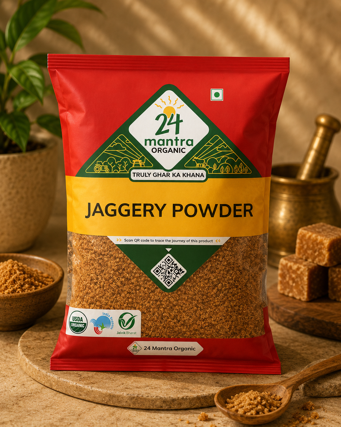 24 Mantra Organic Jaggery Powder - Image 3