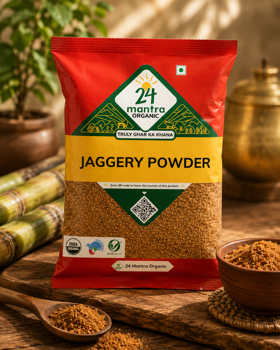 24 Mantra Organic Jaggery Powder - Image 2