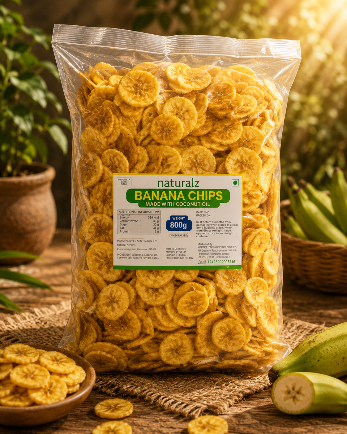 Naturalz Kerala Banana Chips - Image 2