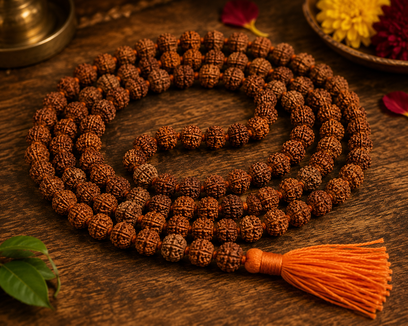 Rudraksha Mala 108 Bead - Image 2