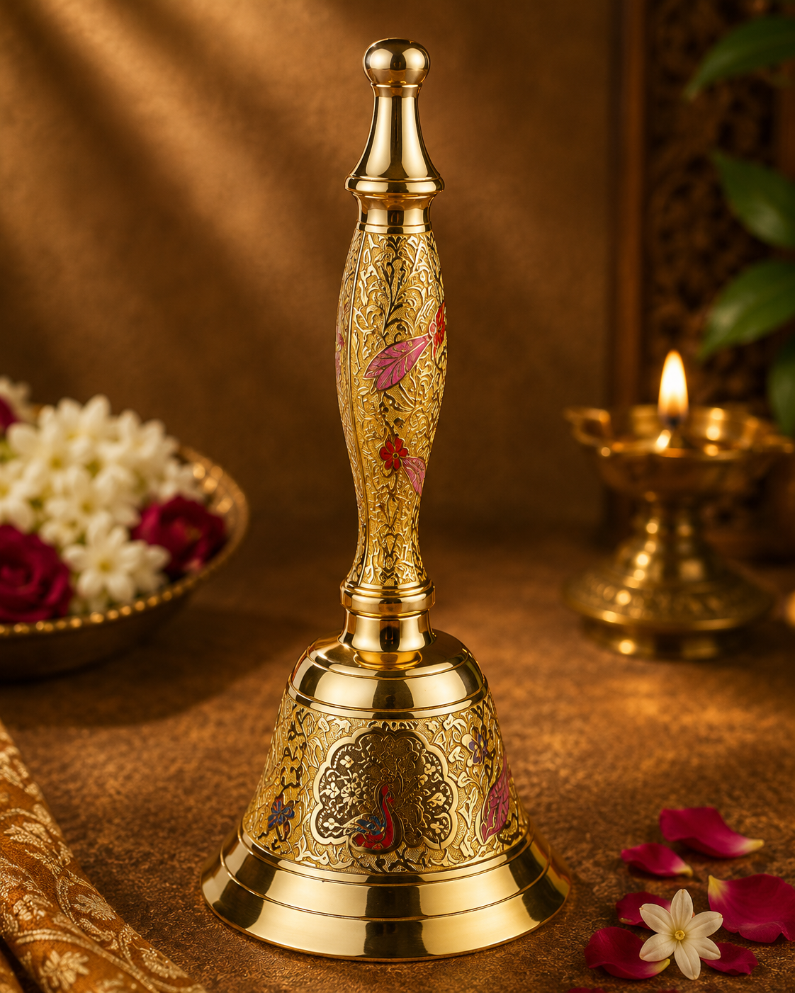 Brass Puja Bell Ghanti - Image 3