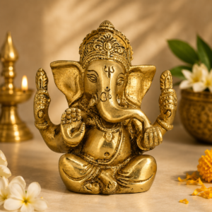 Brass Ganesh Idol
