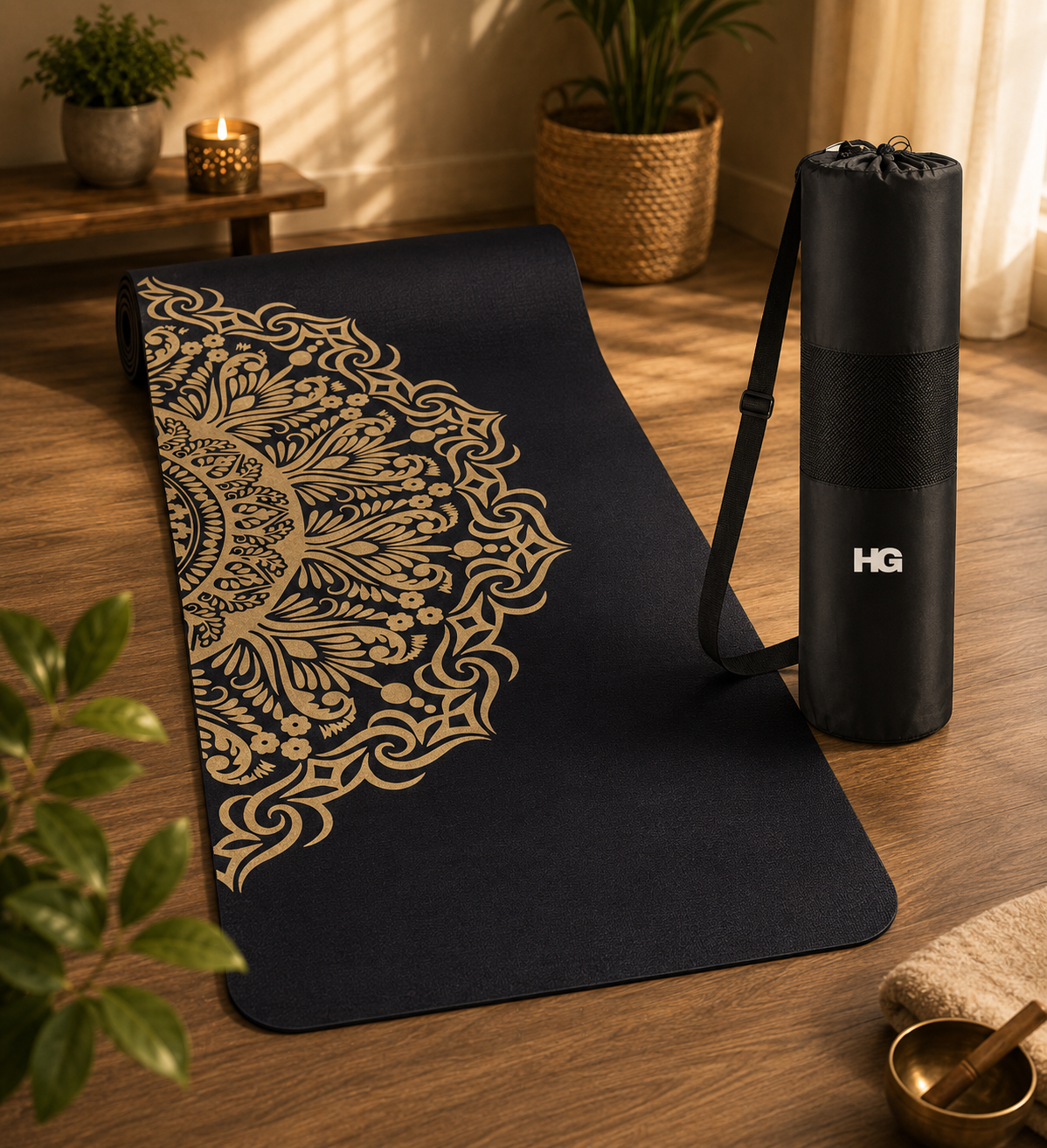 Mandala Printed Yoga Mat