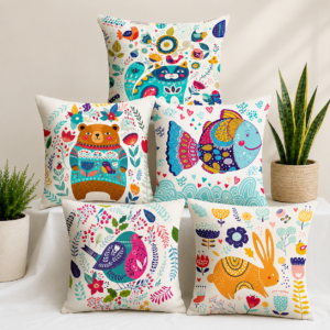 Hand-Block Printed Cushion Covers