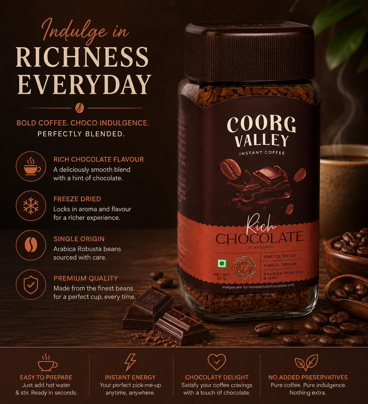 Coorg Arabica Coffee Powder - Image 3