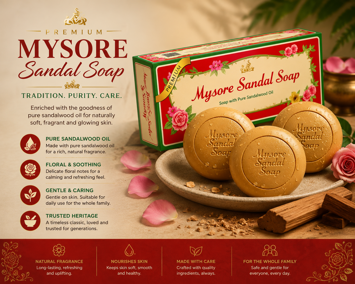 Mysore Sandal Soap - Image 3