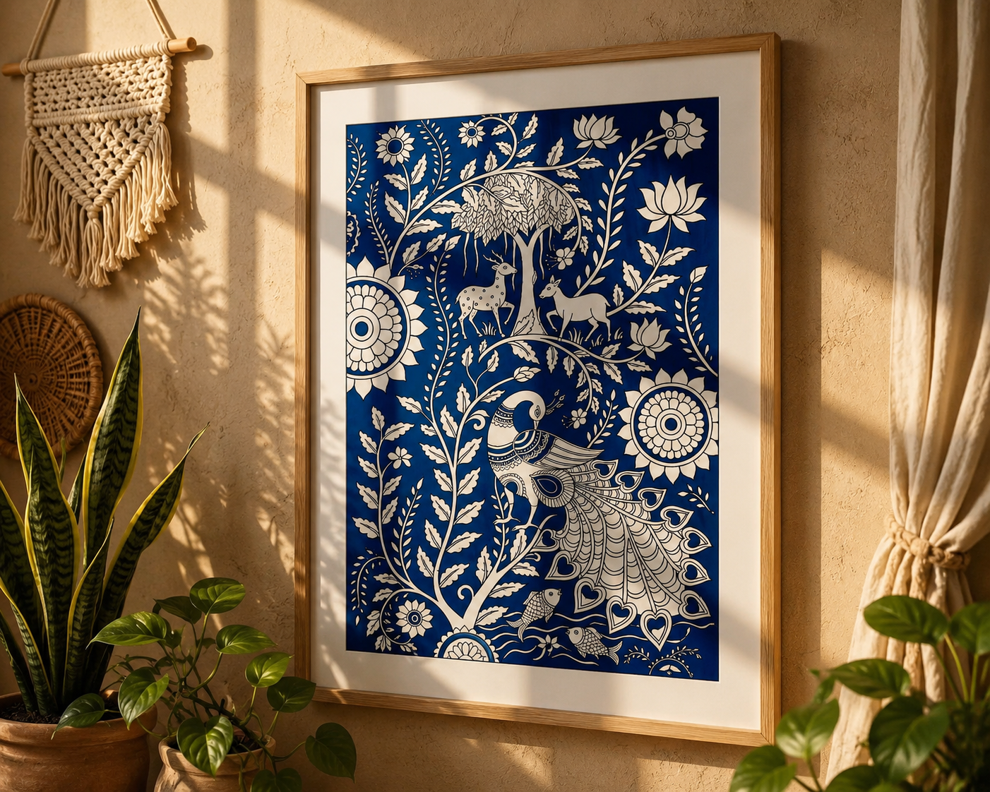 Madhubani Wall Hanging Folk Art